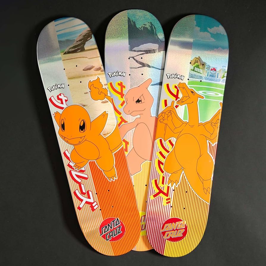 Santa Cruz - SANTA CRUZ × ポケモン BLIND BAG DECK Amazon.com: Santa Cruz Pokémon Blind Bag 8.0in x 31.6in